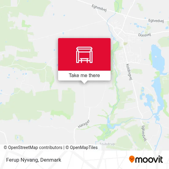 Ferup Nyvang map