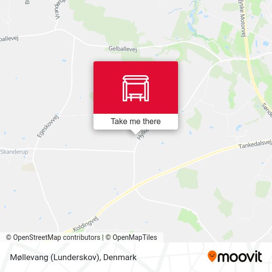 Møllevang (Lunderskov) map