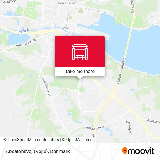 Absalonsvej (Vejle) map