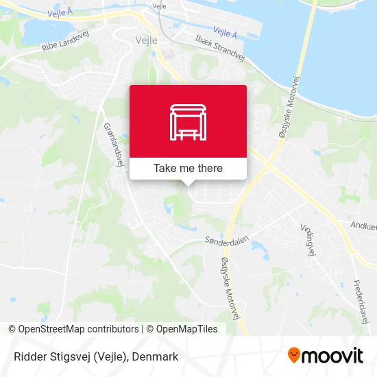 Ridder Stigsvej (Vejle) map