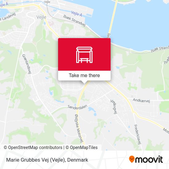 Marie Grubbes Vej (Vejle) map