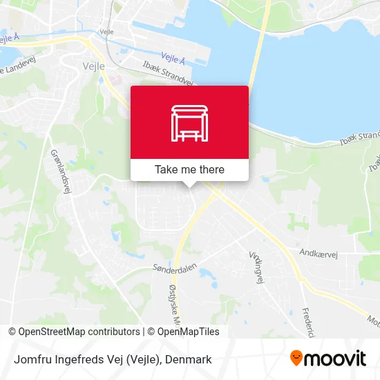 Jomfru Ingefreds Vej (Vejle) map