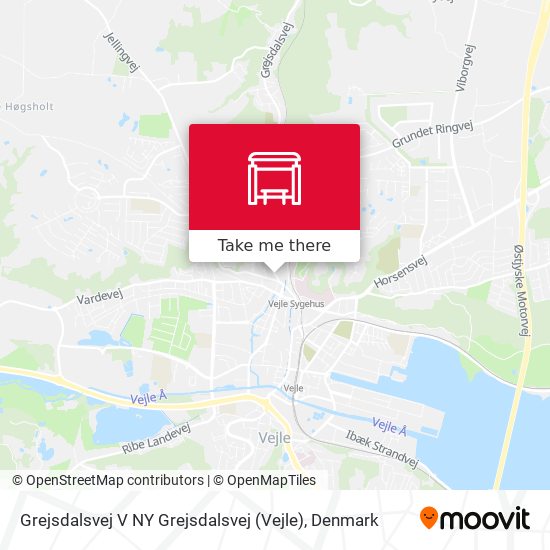 Grejsdalsvej V NY Grejsdalsvej (Vejle) map