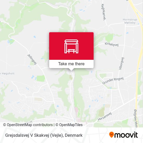 Grejsdalsvej V Skakvej (Vejle) map