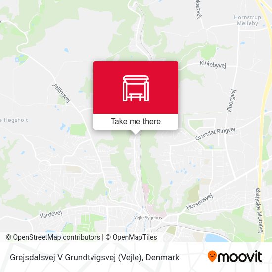 Grejsdalsvej V Grundtvigsvej (Vejle) map