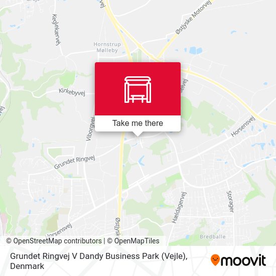 Grundet Ringvej V Dandy Business Park (Vejle) map