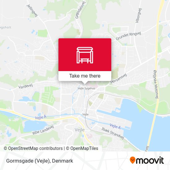 Gormsgade (Vejle) map