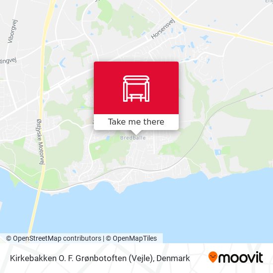 Kirkebakken O. F. Grønbotoften (Vejle) map