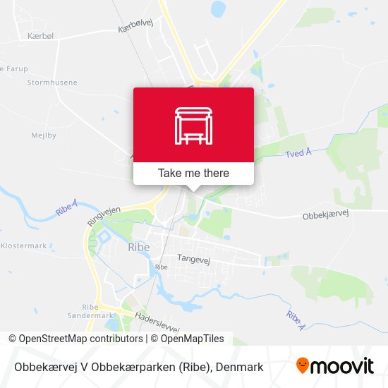 Obbekærvej V Obbekærparken (Ribe) map