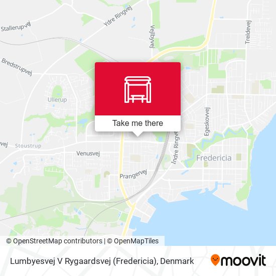 Lumbyesvej V Rygaardsvej (Fredericia) map