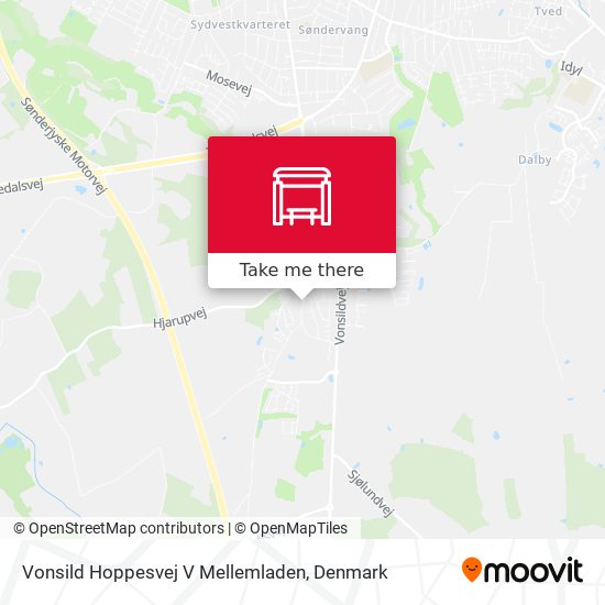 Vonsild Hoppesvej V Mellemladen map