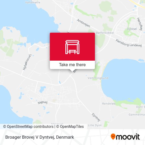 Broager Brovej V Dyntvej map