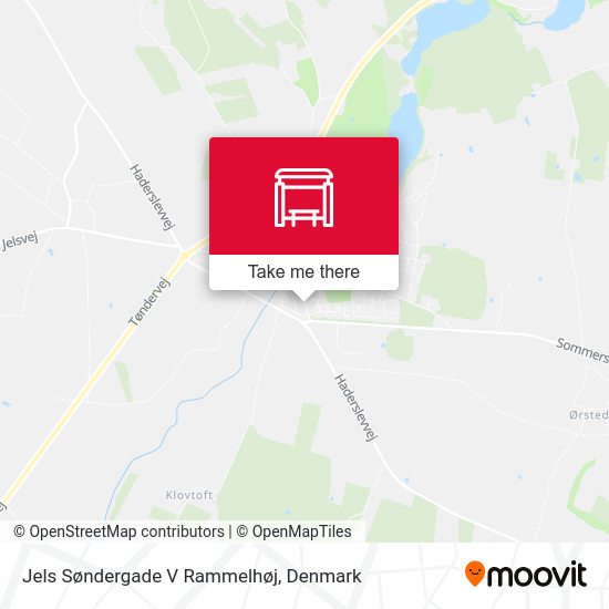 Jels Søndergade V Rammelhøj map