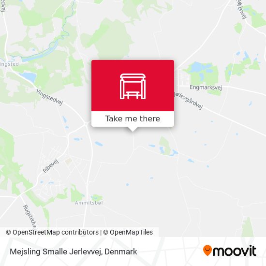 Mejsling Smalle Jerlevvej map