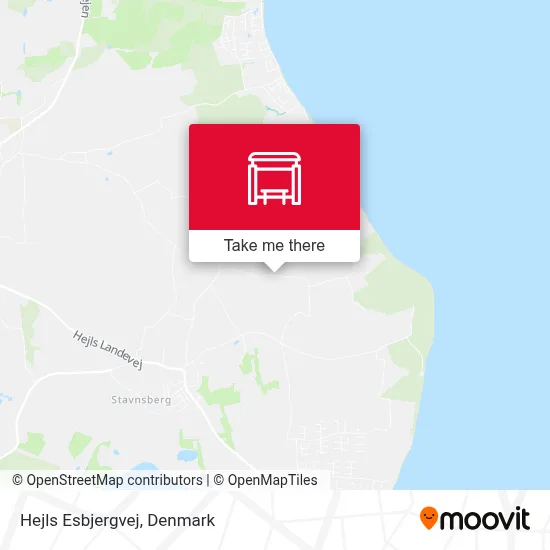Hejls Esbjergvej map