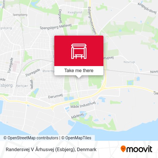 Randersvej V Århusvej (Esbjerg) map
