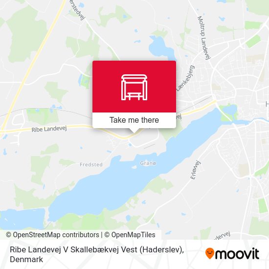 Ribe Landevej V Skallebækvej Vest (Haderslev) map