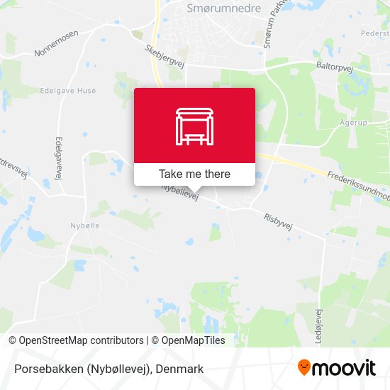 Porsebakken (Nybøllevej) map