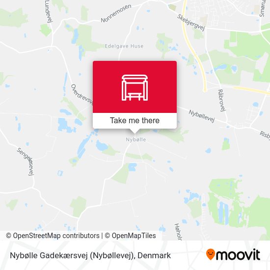 Nybølle Gadekærsvej (Nybøllevej) map