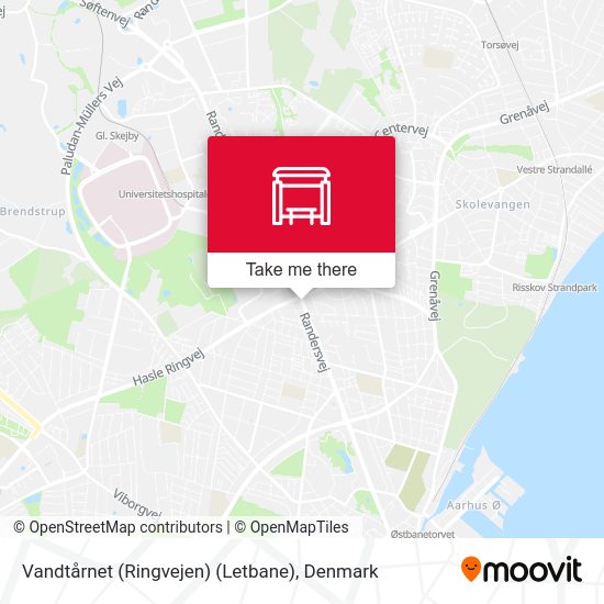 Vandtårnet (Ringvejen) (Letbane) map