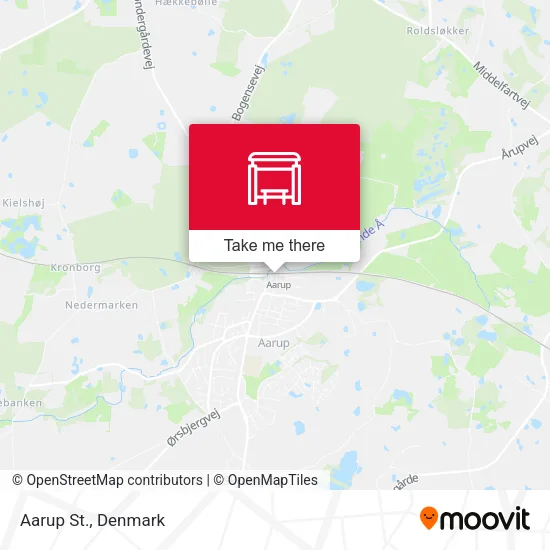 Aarup St. map