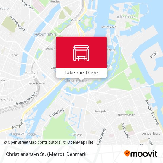 Christianshavn St. (Metro) map