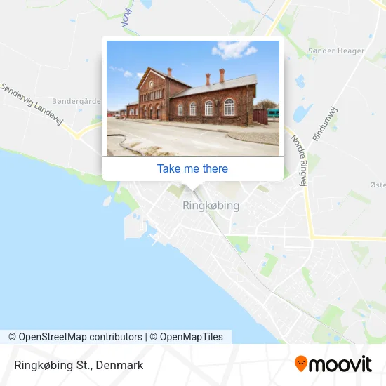 Ringkøbing St. map