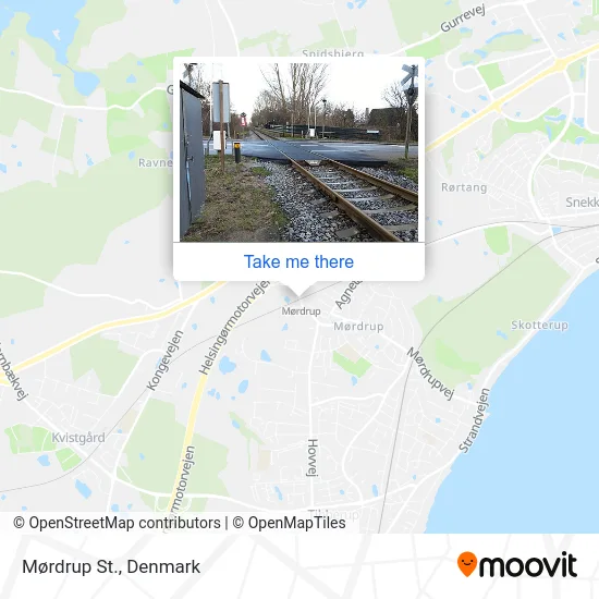 Mørdrup St. map