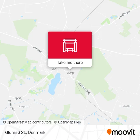 Glumsø St. map