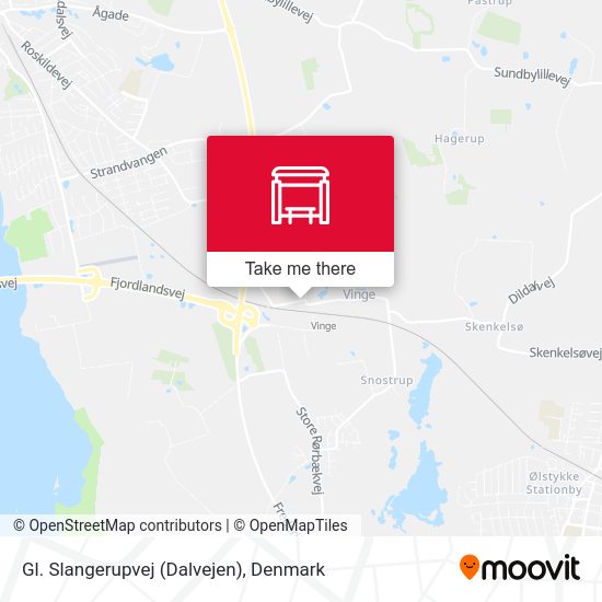 Gl. Slangerupvej (Dalvejen) map