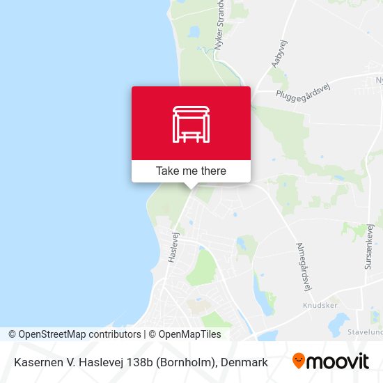 Kasernen V. Haslevej 138b  (Bornholm) map