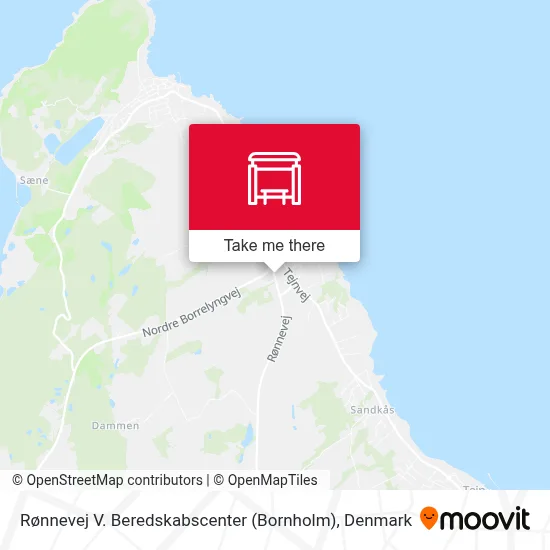 Rønnevej V. Beredskabscenter (Bornholm) map