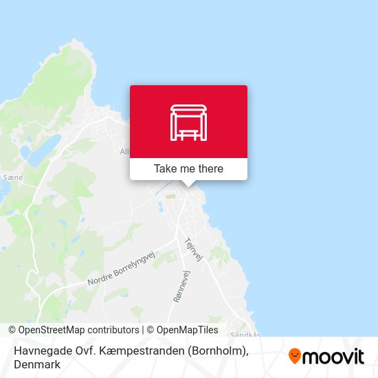 Havnegade Ovf. Kæmpestranden (Bornholm) map