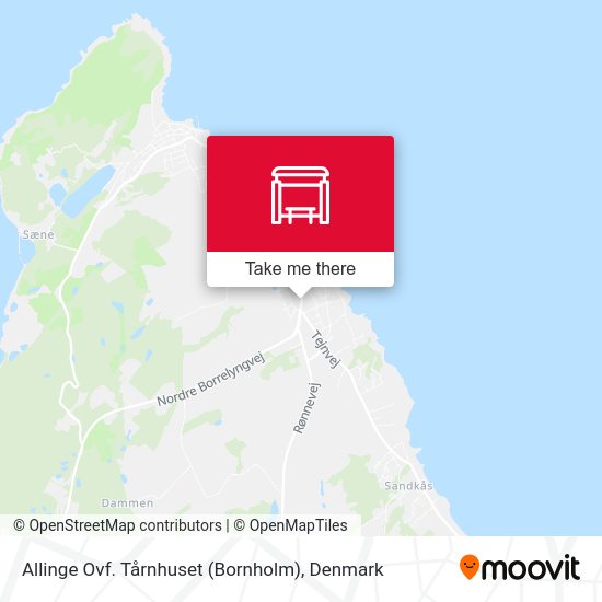 Allinge Ovf. Tårnhuset (Bornholm) map