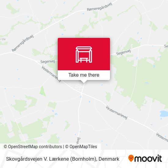 Skovgårdsvejen V. Lærkene (Bornholm) map