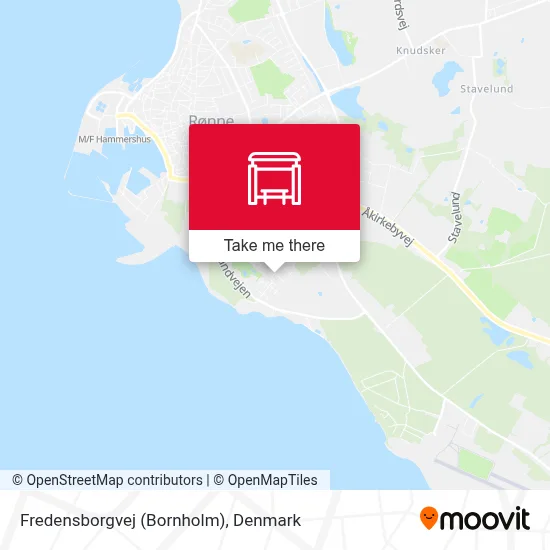 Fredensborgvej (Bornholm) map