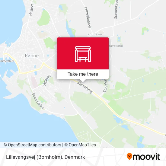 Lillevangsvej (Bornholm) map