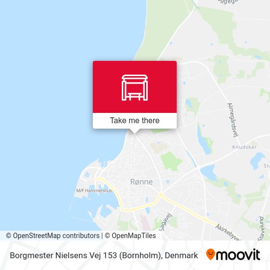 Borgmester Nielsens Vej 153 (Bornholm) map