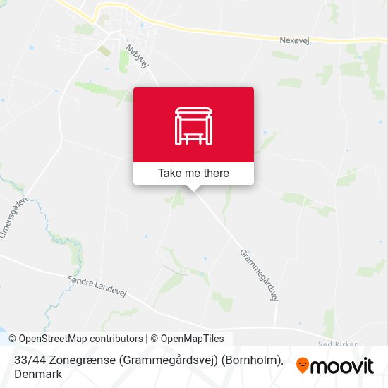 33 / 44 Zonegrænse (Grammegårdsvej) (Bornholm) map