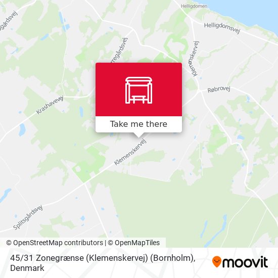 45 / 31 Zonegrænse (Klemenskervej) (Bornholm) map