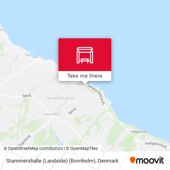Stammershalle (Landside) (Bornholm) map