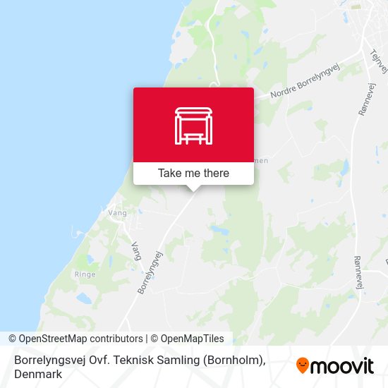 Borrelyngsvej Ovf. Teknisk Samling (Bornholm) map