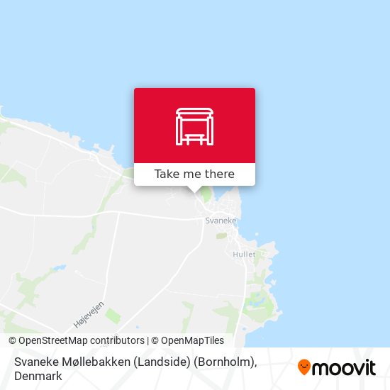 Svaneke Møllebakken (Landside) (Bornholm) map