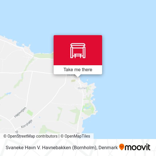 Svaneke Havn V. Havnebakken (Bornholm) map