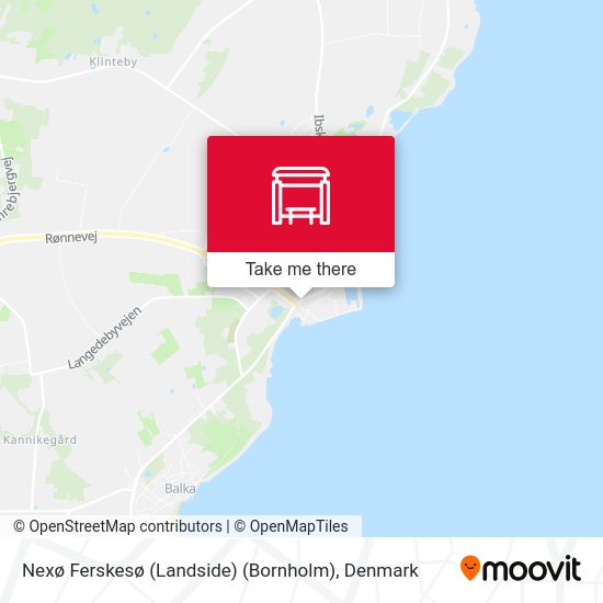 Nexø Ferskesø (Landside) (Bornholm) map