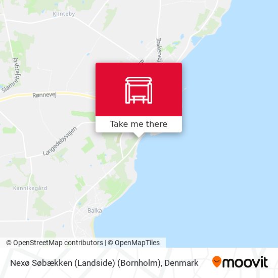 Nexø Søbækken (Landside) (Bornholm) map