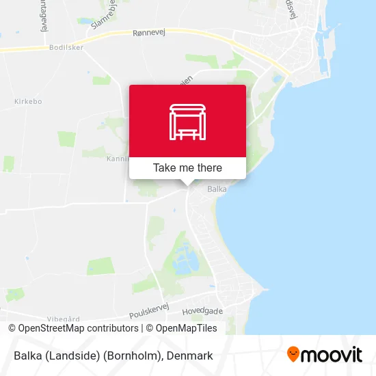 Balka (Landside) (Bornholm) map