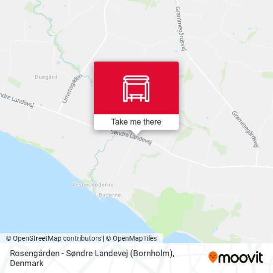 Rosengården - Søndre Landevej (Bornholm) map