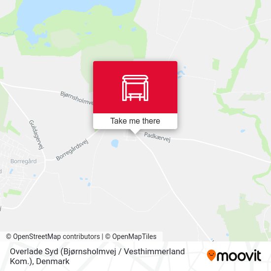 Overlade Syd (Bjørnsholmvej / Vesthimmerland Kom.) map