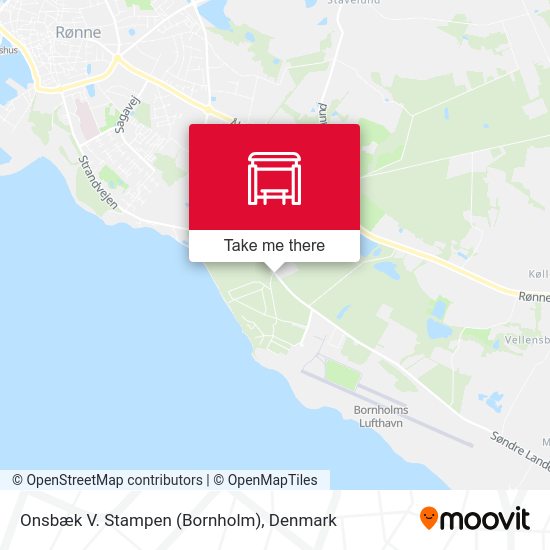 Onsbæk V. Stampen (Bornholm) map
